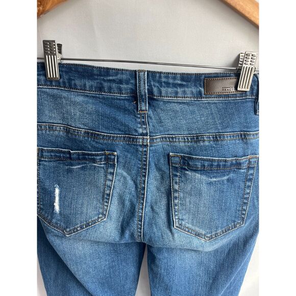 Kenneth Cole Womens Boyfriend Jeans Medium Wash Size 6 Mid Rise Classic Denim - Picture 4 of 12